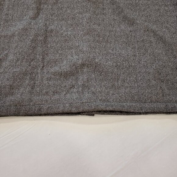 Bonobos | Grey Herringbone Sweater Overshirt | Size Large - Picture 7 of 10